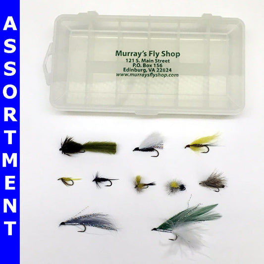 Large Trout Stream Fly Assortment