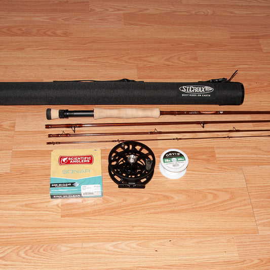 St. Croix Imperial 9010/4 fly rod outfit
