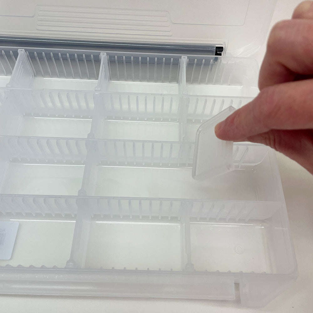 Adjustable Compartment Fly Box