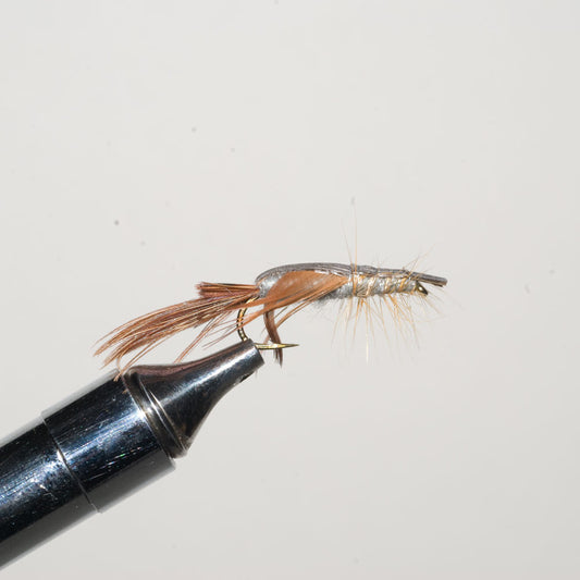 Clouser Crayfish in Dark Brown Turkey