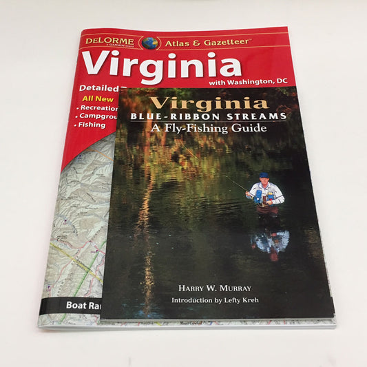 Virginia Blue Ribbon Stream Book with Atlas
